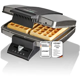Cloer Brüsseler Waffeleisen 1445 edelstahl