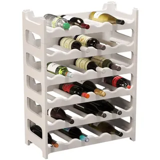 ARTECSIS Weinregal 36 Flaschen  Weiß