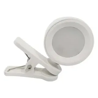 ChiliTec LED Akku Clip-Leuchte CT-AKL3, dimmbar CCT 3000k-6000k, weiß