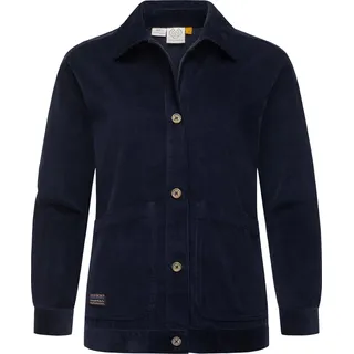 Ragwear Damen Cordjacke Ennea Navy Gr. L - L
