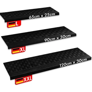 karat homeliving Diamond 30 x 120 cm Schwarz