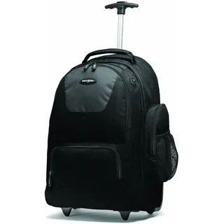 Samsonite Rucksack mit Rollen und Organisationstaschen, Schwarz/Anthrazit, Einheitsgröße