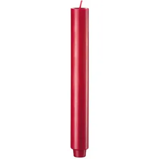 Engels Kerzen Original Stabkerze Gegossen, Stab Kerze, Leuchterkerze, Tafelkerze, Paraffin, Zinnober, Ø 3 cm, H 24 cm, 62003024200