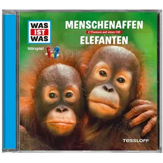 Tessloff WAS IST WAS Hörspiel-CD: Menschenaffen/ Elefanten