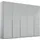 251 x 223 x 60 cm Grau