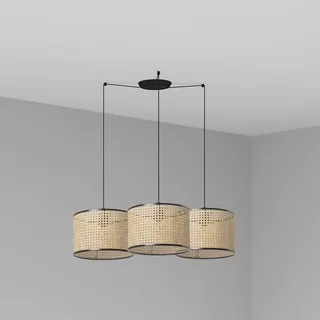 FARO Mambo 3-flg. 320 mm schwarz Rattan