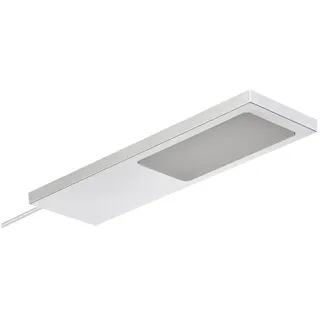 SOTech Einzel LED Möbelleuchte GIULIA II Ohne Sensor Silbergrau 2700K Warmweiß