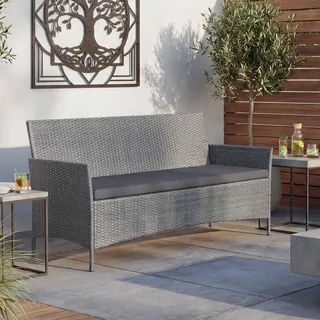Mendler Halden 154 x 60 x 82 cm grau/anthrazit