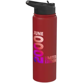 Juni 2000 Jahr 2000 Retro 2000 Vintage Limited Edition 2000 Stainless Steel Insulated Water Bottle