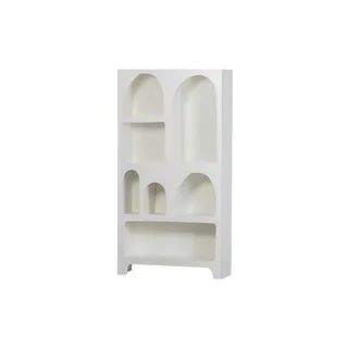 Woood Standregal 95 x 32 x 180 cm Weiß