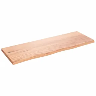 vidaXL Wandregal 80 x 30 x 2 cm Hellbraun