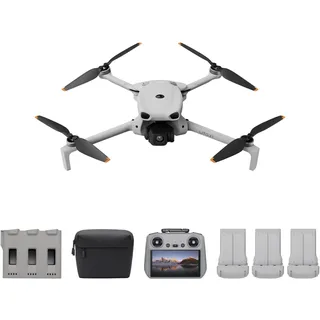 DJI Lito X1 Fly More Combo Plus (DJI RC 2), Aktualisierte Vers. von Mini 3 | Hinderniserkennung, ActiveTrack, 1/1,3-Zoll-Sensor, Leicht für Erwachsene, 15km Videoübertragung, Längere Akkulaufzeit, C1