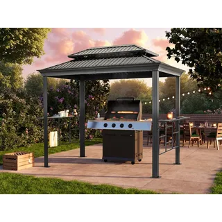 TOOLPORT Grillpavillon 2,75 x 1,8 m Stahl