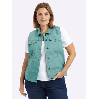 Witt Jerseyweste Jeans-Weste blau 52