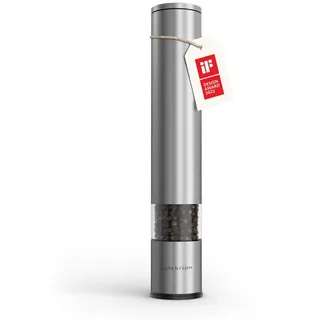 LARS NYSØM Lagom Gewürzmühle 28,8 cm Silber unbefüllt