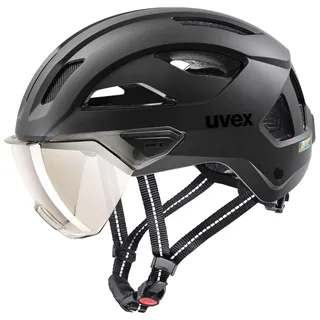 Uvex stride visor 59-61 cm black matt