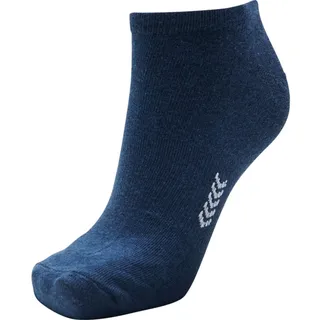 hummel Ankle Socken 3er Pack Blau/Weiß 41-45