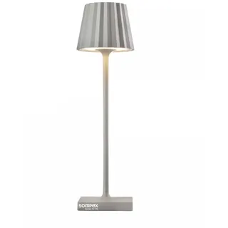 SOMPEX Akku-Tischleuchte Aluminium 21,0 cm grau 1 Stück