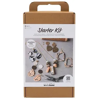 Creativ Company Creativ Starter Bastelset Schmuck Ton