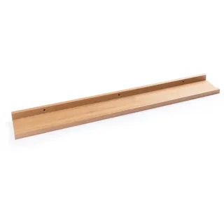 Home4You Wandregal 80 x 10 x 4 cm Braun
