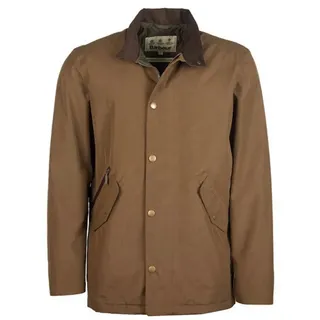 Barbour Outdoorjacke BARBOUR Chester Jacke Herren Dark Sand wasserdicht (1-St) beige