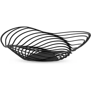 Alessi Trinity Obstschale Schwarz 33 cm