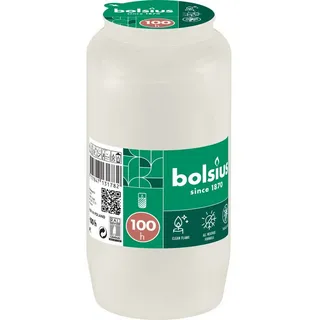 Bolsius Grabkerze Bolsius Grablicht Nr. 7 weiß weiß