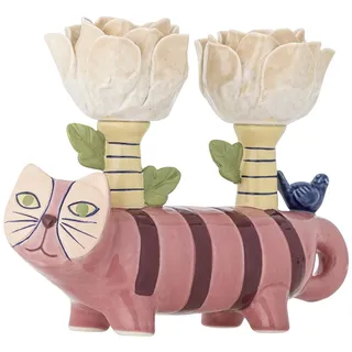 Bloomingville Kerzenhalter Missy Steingut Pink