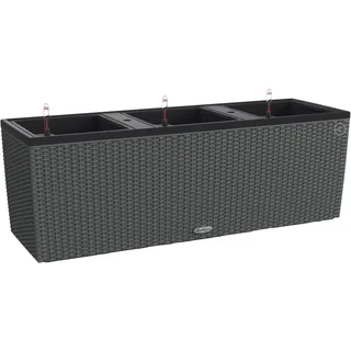 LECHUZA Trio Cottage 30 Komplettset 100 x 32 x 34 cm granit
