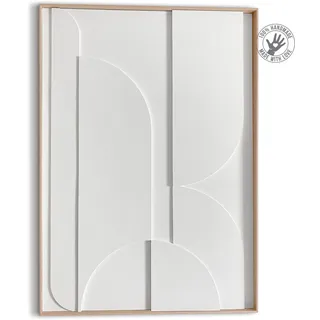 Bild PUZZELLED (BH 50x70 cm) - weiß - BH 50x70 cm