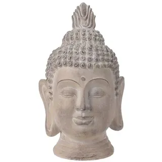 ProGarden Buddha Kopf Deko 31x29x53,5 cm