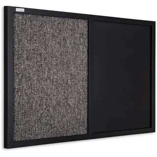 ALLboards Kombinierte Tafel 60 x 40 cm Schwarz