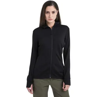 Icebreaker Quantum IV Fleecejacke Schwarz M