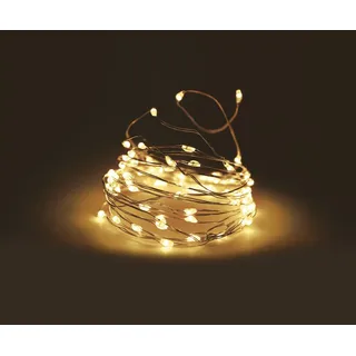 Spetebo Micro LED - 5m - Mikro Draht Lichterkette Leuchtdraht