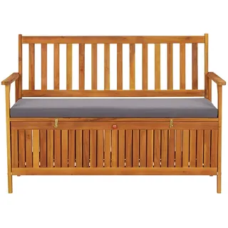vidaXL Gartenbank 120 x 63 x 84 cm Braun