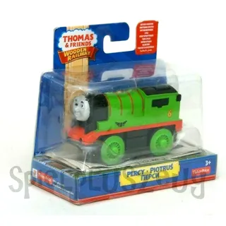 Thomas und seine Freunde Percy Lok Batteriebetrieben Lokomotive Holzeisenbahn