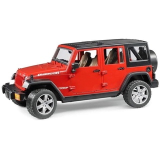 Bruder® Spielzeug-Auto 02525 - Jeep Wrangler Unlimited Rubicon, Maßstab 1:16, Rot, für Kinder ab 3 Jahren rot