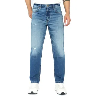 Lee® Tapered-fit-Jeans lockere, verkürzte Beinpartie - Oscar Wicked Summer - Länge:32 blau 34