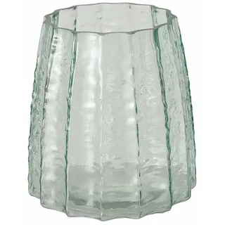 Boltze Vase "Pernilla" in Türkis - (H)16 x Ø 15 cm