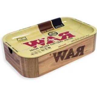 Famanu Aufbewahrungsbox 280 x 175 x 70 mm - Holzbox mit Magnetverschluss und Metalltray - Dekorative Aufbewahrungslösung