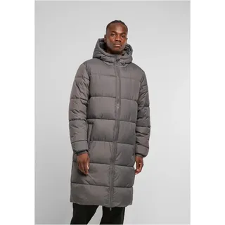 URBAN CLASSICS Mens Long Puffer Coat grau 5XL