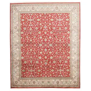 Kaschmir Reine Seide Teppich 202x244