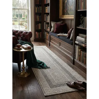 KADIMA DESIGN Teppichläufer 78 x 230 cm Grau