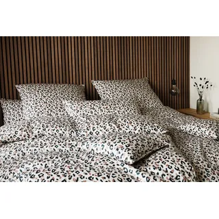 ELEGANTE Leolook Tiere Schwarz/Sand 135 x 200 cm + 80 x 80 cm