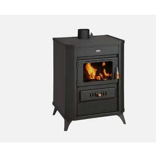 Kaminofen "PRITY WD E 15,9 kW | Retro Design mit Beinen | A-Bewertung | Ø130 ...