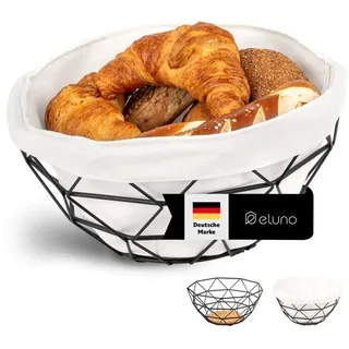ELUNO Obstschale Schwarz 14 cm
