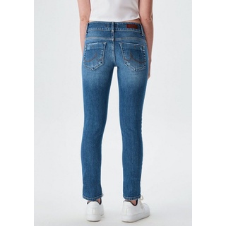 LTB Slim-fit-Jeans Molly mit doppelter Knopfleiste & Stretch blau 28