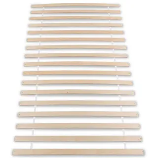 Lattenrost PASIA, IDIMEX, Rollrost 120x200 cm aus Birke-Schichtholz mit 17 Federleisten Natur beige 120 cm x 200 cm