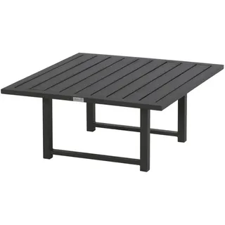 Hartman Gartentisch 90 x 90 x 40 cm Schwarz/Grau
