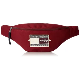 Tommy Hilfiger Herren Th Signature Bauchtasche Fantasie, rot, Einheitsgröße